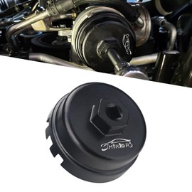 3mirrors Oil Filter Removal Tool 64mm Oil Filter Wrench Compatible with Toyota Lexus Toyota Lexus Scion Corolla Matrix Prius Prius CT200h