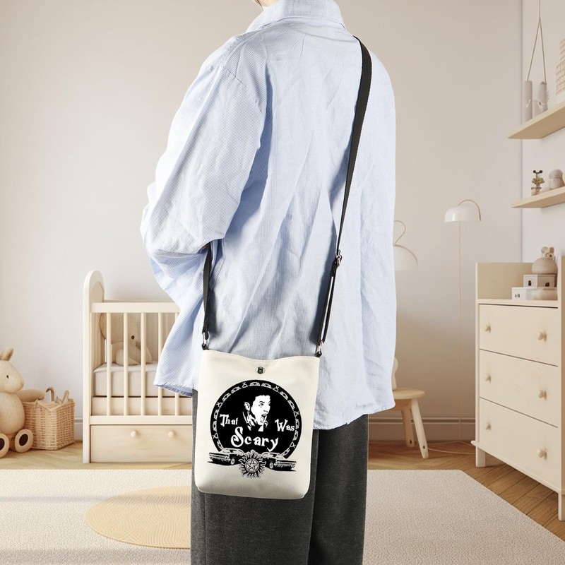 AKTAP Winchesteer Brothers Merch Gift That Was Scary Crossbody Bag