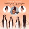 Brinbea 360° HD Full Lace Braided Wigs for Women Knotless