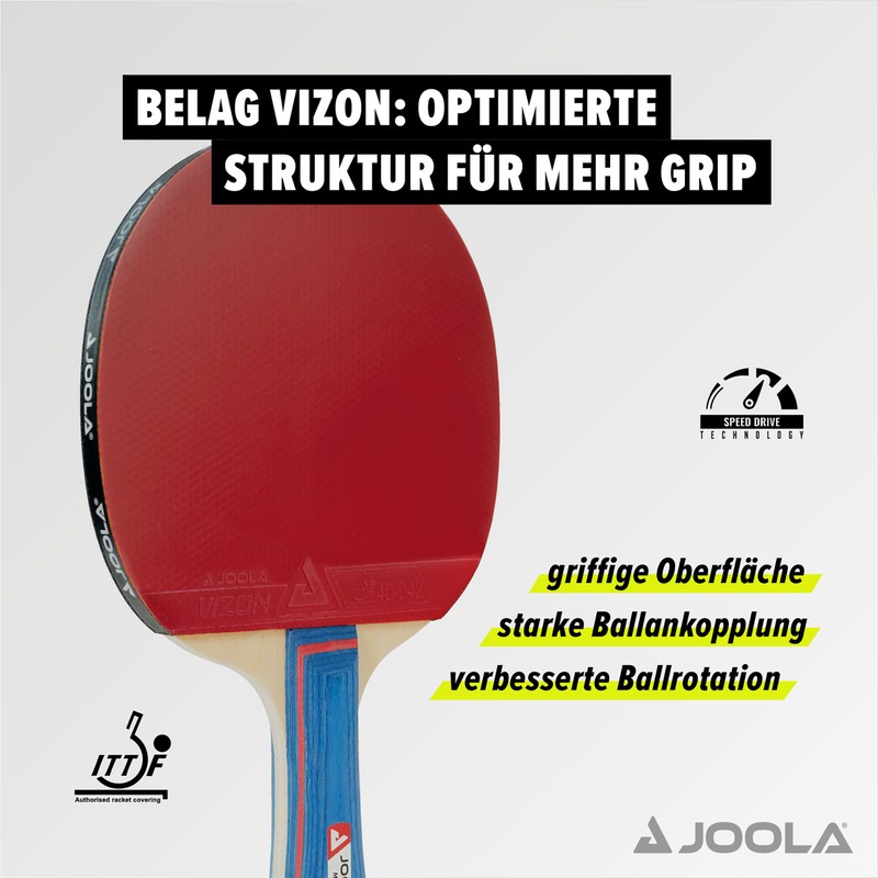 Joola Unisex Adult Match Tt-bat - Multicoloured, One Size