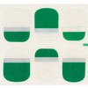 ZINIPIN FA00121 Foot Nail Seal Green Picnic