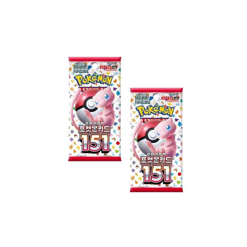 2 x 151 Booster Pack (sv2A) - Korean | 7