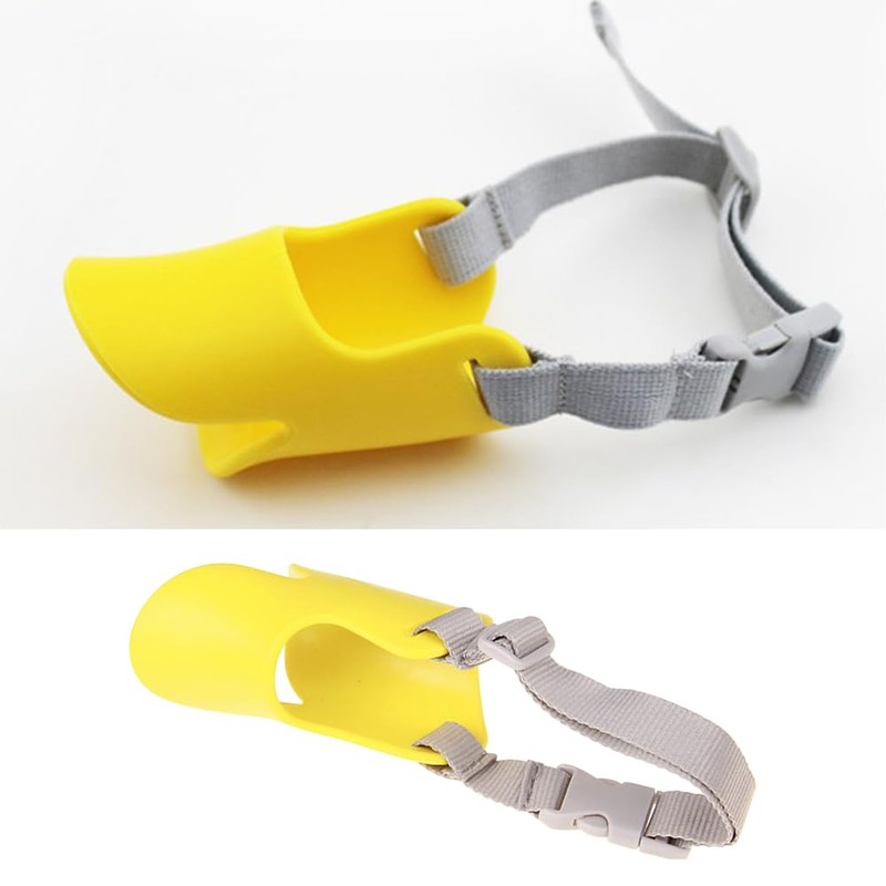 Practical Duck Bill Shape Dog Muzzle Quick Release Stop Barking