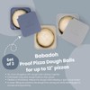 Babadoh Pizza Dough Proofing Silicone Containers with Lids | Pizza