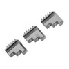 3pcs pair K11-80 Inside Jaw Chuck Self Centering Metal Lathe