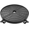 NOAMOO 20 Inch Plant Caddy with Wheels Outdoor Indoor, Extra