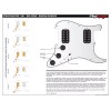 ToneShaper Wiring Kit, Stratocaster, Big Apple (HH1)