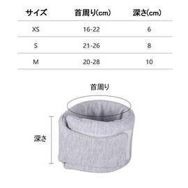 Elizabeth Collar Dogs, Adjustable, Breathable, Lightweight, Soft, Wound Protection, Skin Diseases, After Surgery, Nursing Care, Wound Licking Prevention, Scratch Prevention, Contracted Surgery, Easy