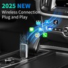 Carplay Wireless Adapter, Super Fast Upgrade from Wired CarPlay to