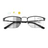 Photochromic Progressive Multifocus Reading Glasses Spring Hinges Transition Multifocal UV400