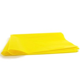 Radioactive Waste Disposal Bags, 4 Mil Thick, 18 x 24 Inches, Yellow Opaque, Unprinted, 25 per Package