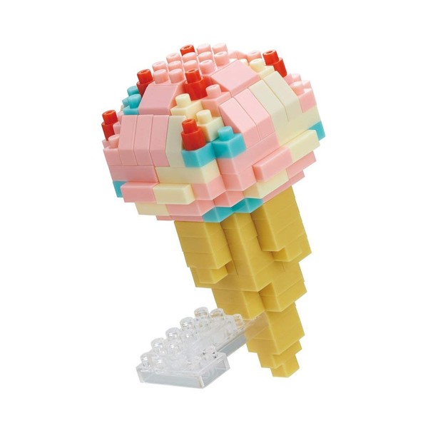 nanoblock Ice Cream Cone Building Set