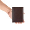 camel active Mens Wood Travel Accessory Wallet Brown, brown, M