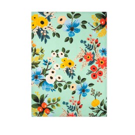 Excelsa Fiori Frida Tea Towel 100% Cotton 70 x 50 cm with Buttonhole