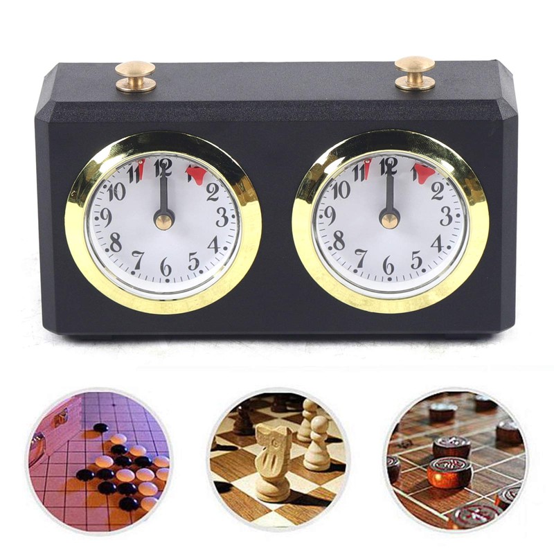 Chess Clock Pro Game Timer Mechanical Analog Clock Timer Up