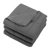 Weighted Blanket for Adults (12lbs, 48"x72" Twin Size) - Cooling
