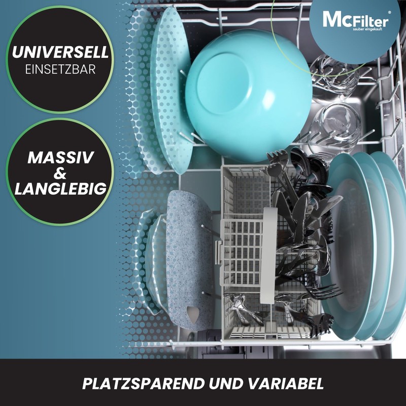 McFilter Universal Cutlery Basket Robust Base Suitable for Various Dishwashers