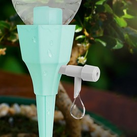 PET Bottle Connection Automatic Plant Watering Device / Auto Water Feeder 6-piece Set