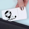 'Cute Sketchy Lion ' Pill Box with Tablet Splitter (PI00034607)