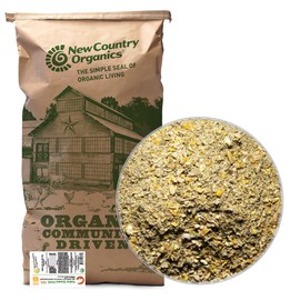 New Country Organics | Swine 16% Protein Feed for Growing Hogs and Swine | Soy-Free | Certified Organic and Non-GMO |40 lbs