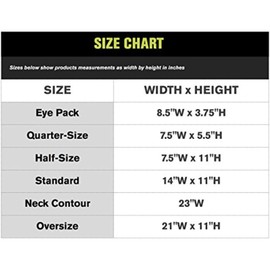 Chattanooga ColPac - Reusable Gel Ice Pack - Blue Vinyl - Neck Contour - 23 in (58 cm) - Cold Therapy for Neck, Shoulder, Upper Back for Headaches, Swelling, Bruises, Sprains, Inflammation