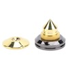 Speaker Spike Pad Kit Wide Application Shock Absorbing Zinc Alloy