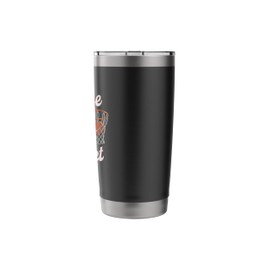 Valentine's Day Our Love Is Nothing But Net, Funny Basketbal Stainless Steel Insulated Tumbler