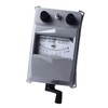 2500V Insulation Tester Hand Crank Ground Ohm Meter Aluminum Case