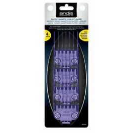 ANDIS MASTER CLPPER MAGNETIC COMB SET LARGE 4PK #01415