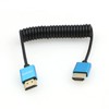 DRRI 8K HDMI to HDMI 2.1 Ultra High-Speed Braided Coiled
