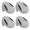 12 Pcs Corner Guards Bunny Shape Safe Baby Proofing Furniture