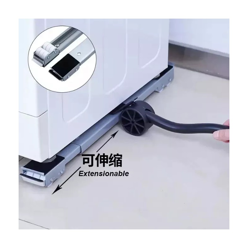 RIVERSOFY Base Soporte Con Ruedas Móvil Mueve Muebles Ajustable