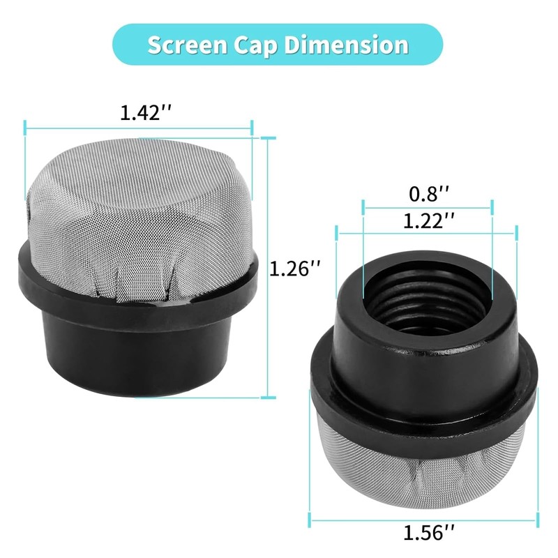 sawluv 190106Z Air Bleeder Screen Cap Compatible with Pen tair