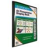 Tiger 300933 40 A4 Pocket Presentation Display Book - Black