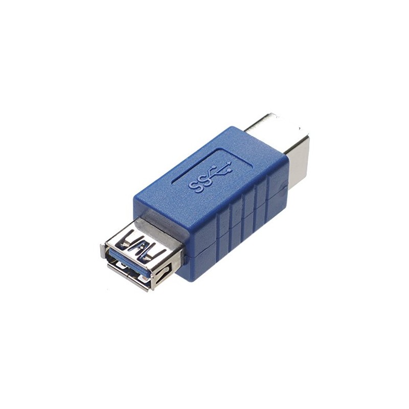 KAUMO USB 3.0 Converter Connector (A Female / B Female)