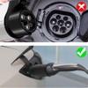 EV Chargers Connector Type 1 to Type 2 Adapter SAE