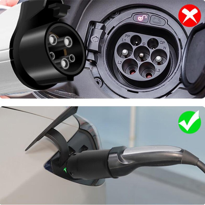 EV Chargers Connector Type 1 to Type 2 Adapter SAE