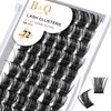 B&Q Cluster lashes B07 12-18MIX Clusters Lash Clusters D Curl