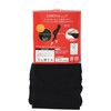 Gunze SBF87A SBF87A Leggings, Fleece-Lined, Easy Elastic Waist, 10/4 Length,