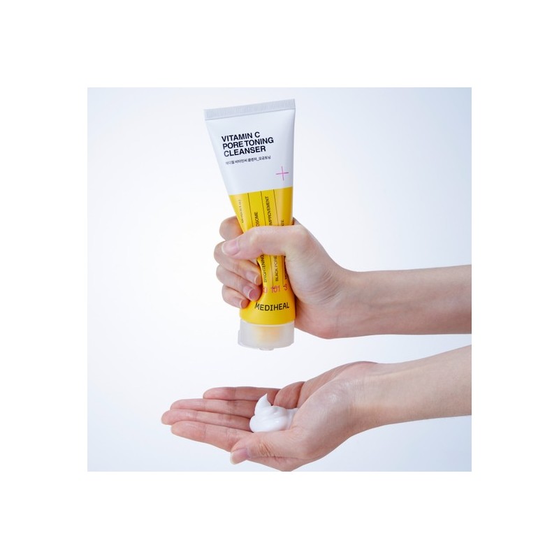 Mediheal Vitamin C Pore Toning Cleansing Foam 1+1 Special Set