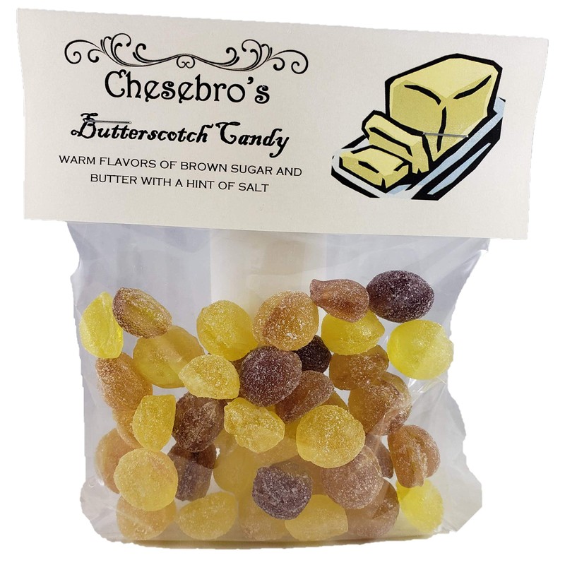 Butterscotch Kettle-Cooked Hard Candy Drops, 3 Pack of 4.5 oz.