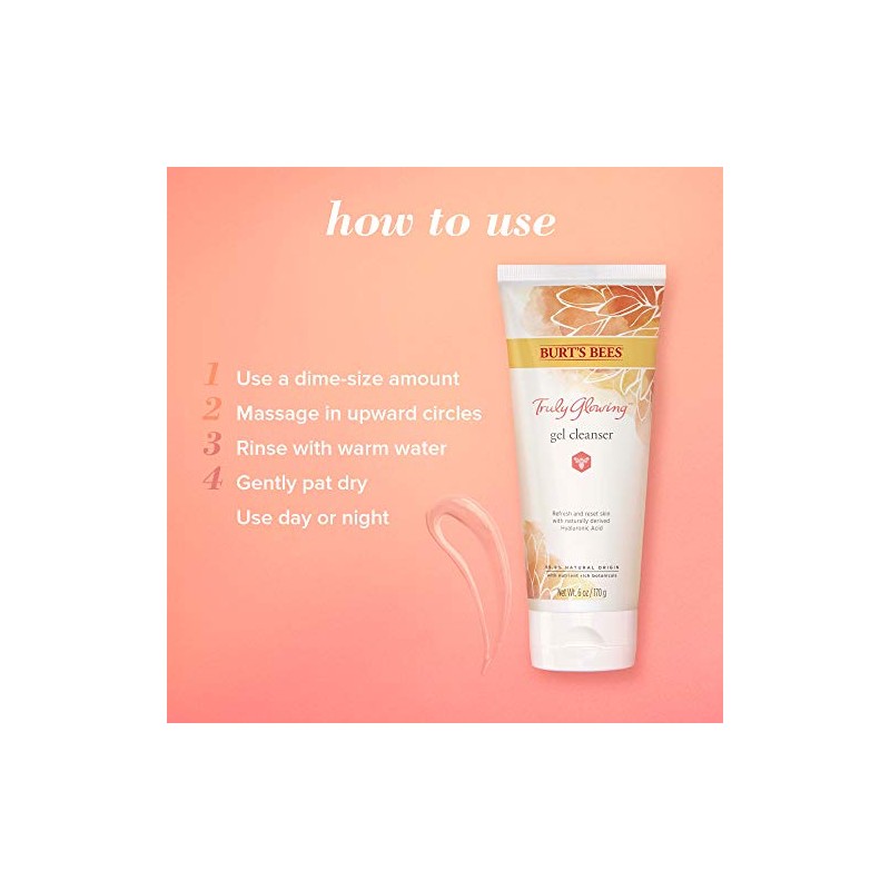 Burt's Bees Limpiador en gel Truly Glowing 170 gr Regalo