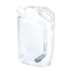 Epios 7336 Water Supply Bag, Emergency Use, Disaster Preparedness, Portable, Foldable, Water Bag, 3 Liters (Easy to Carry for Women and Seniors), 1 Piece Set