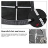 Genina Waterproof Seat Covers for Dining Room Chairs Covers Dining