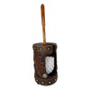 Rustic Western Lone Star Cowboy Country Bootcut Toilet Brush Scrub
