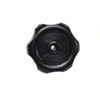 RV Designer Collection H713 Black 1 Inch Plastic Shaft Knob