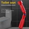 Newsmy Toilet Seat Spanner Plumbing Tools Toilet Seat Fitting Tool