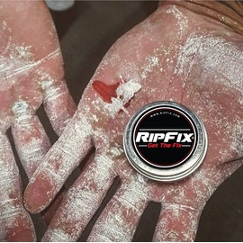 RipFix Hand Tear Repair - Rip Fix Stopper Balm for Gymnastics - Climbers Hand Balm - Wod Callus Hand Care - Climbing Hand Repair Balm Cream - Treatment for Cracked or Ripped Hands 0.3 oz - Pack of 3