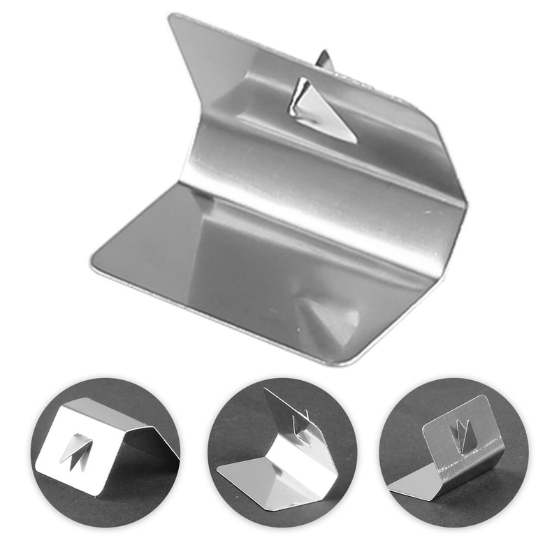 Bojueshaw 8pcs Wind Deflector Clip,Car Rain Eyebrow Clips Replacements,Universal Channel