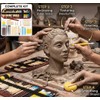Clay Sculpting Tool Kit – Pottery Carving, Modeling & DIY